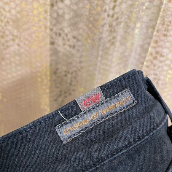 Citizens of Humanity Blue Black Skinny Jeans, Size 27 - Picture 8 of 11